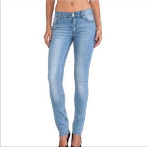 Cheap Monday blue tight stonewash skinny jeans